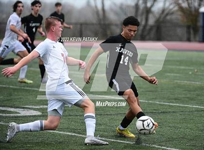 Thumbnail 1 in Pomperaug @ Xavier (CIAC Class L Quarterfinal) photogallery.
