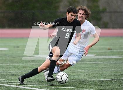 Thumbnail 3 in Pomperaug @ Xavier (CIAC Class L Quarterfinal) photogallery.
