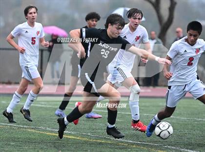 Thumbnail 1 in Pomperaug @ Xavier (CIAC Class L Quarterfinal) photogallery.