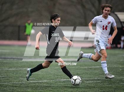 Thumbnail 1 in Pomperaug @ Xavier (CIAC Class L Quarterfinal) photogallery.