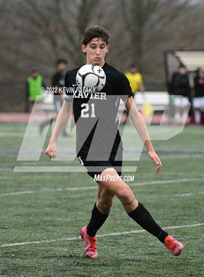 Thumbnail 1 in Pomperaug @ Xavier (CIAC Class L Quarterfinal) photogallery.