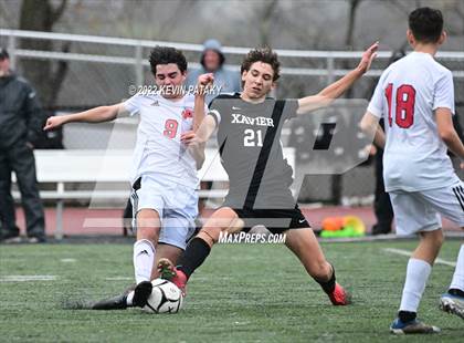 Thumbnail 3 in Pomperaug @ Xavier (CIAC Class L Quarterfinal) photogallery.