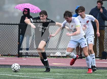 Thumbnail 1 in Pomperaug @ Xavier (CIAC Class L Quarterfinal) photogallery.