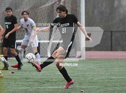 Thumbnail 2 in Pomperaug @ Xavier (CIAC Class L Quarterfinal) photogallery.