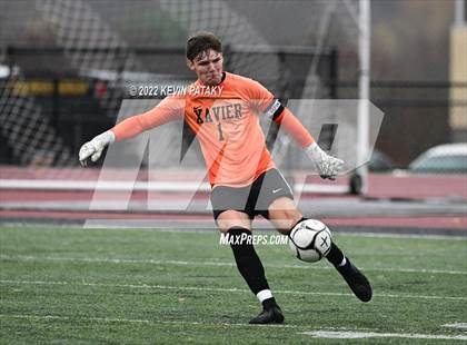 Thumbnail 1 in Pomperaug @ Xavier (CIAC Class L Quarterfinal) photogallery.