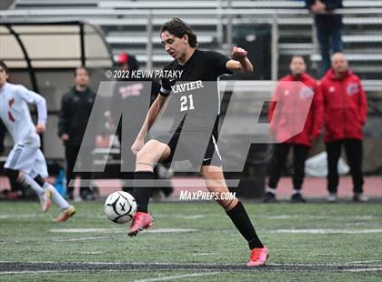 Thumbnail 1 in Pomperaug @ Xavier (CIAC Class L Quarterfinal) photogallery.