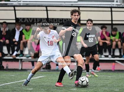Thumbnail 2 in Pomperaug @ Xavier (CIAC Class L Quarterfinal) photogallery.