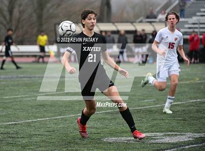 Thumbnail 3 in Pomperaug @ Xavier (CIAC Class L Quarterfinal) photogallery.