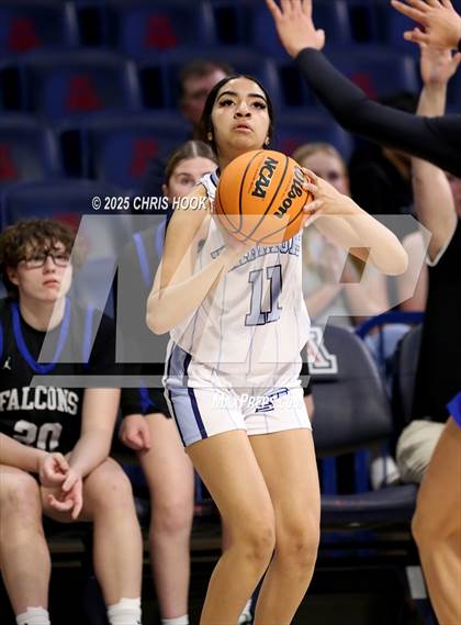 Thumbnail 1 in Catalina Foothills vs Pueblo (McKale Center) photogallery.