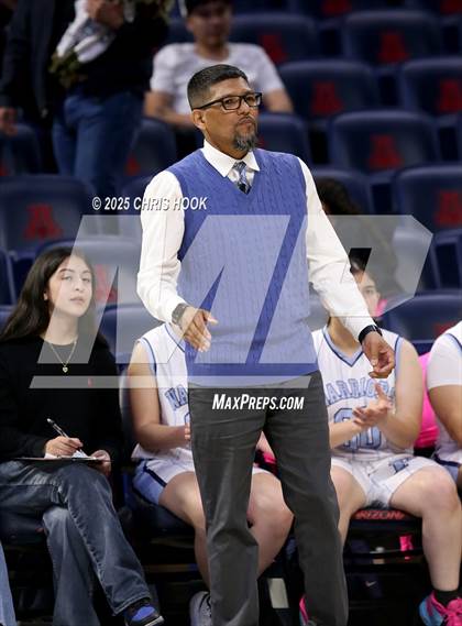 Thumbnail 2 in Catalina Foothills vs Pueblo (McKale Center) photogallery.