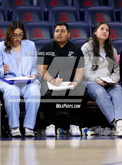Thumbnail 1 in Catalina Foothills vs Pueblo (McKale Center) photogallery.