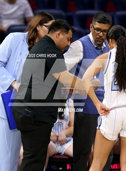 Thumbnail 1 in Catalina Foothills vs Pueblo (McKale Center) photogallery.