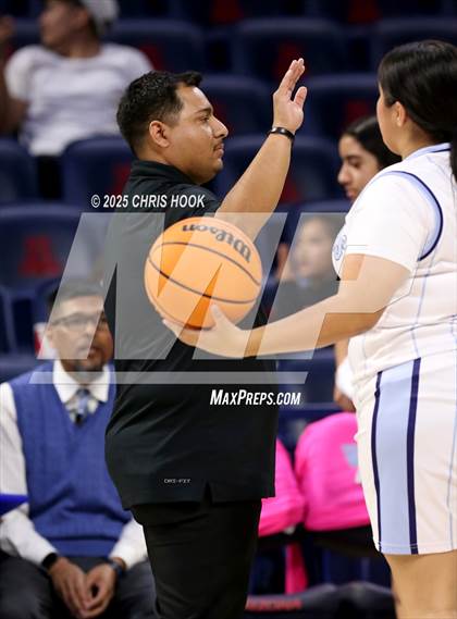 Thumbnail 1 in Catalina Foothills vs Pueblo (McKale Center) photogallery.