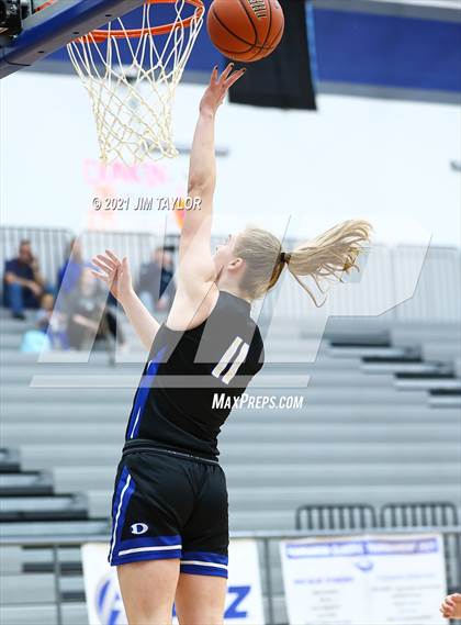 Thumbnail 1 in Decatur vs Birdville (Raising Cane's Chicken Lady Roo Christmas Classic) photogallery.
