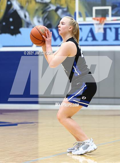 Thumbnail 1 in Decatur vs Birdville (Raising Cane's Chicken Lady Roo Christmas Classic) photogallery.