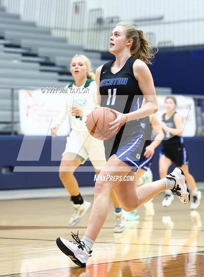 Thumbnail 2 in Decatur vs Birdville (Raising Cane's Chicken Lady Roo Christmas Classic) photogallery.