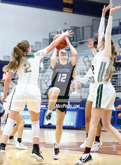 Thumbnail 3 in Decatur vs Birdville (Raising Cane's Chicken Lady Roo Christmas Classic) photogallery.