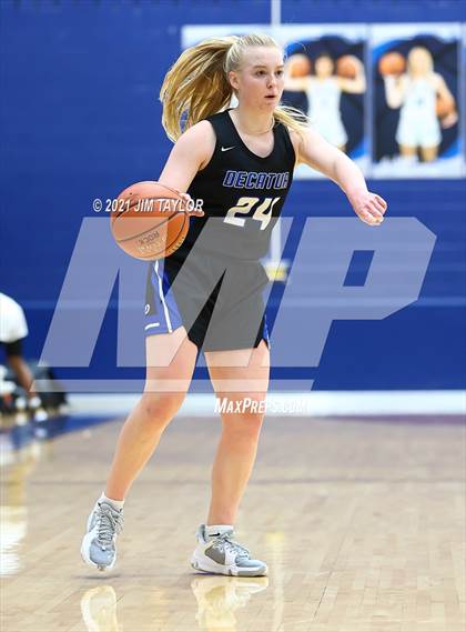 Thumbnail 2 in Decatur vs Birdville (Raising Cane's Chicken Lady Roo Christmas Classic) photogallery.