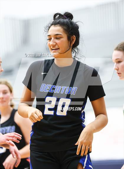 Thumbnail 2 in Decatur vs Birdville (Raising Cane's Chicken Lady Roo Christmas Classic) photogallery.
