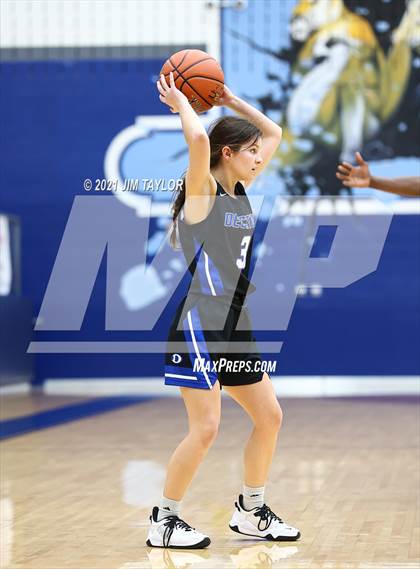 Thumbnail 1 in Decatur vs Birdville (Raising Cane's Chicken Lady Roo Christmas Classic) photogallery.