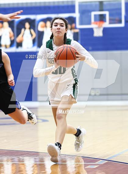 Thumbnail 1 in Decatur vs Birdville (Raising Cane's Chicken Lady Roo Christmas Classic) photogallery.