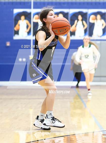 Thumbnail 3 in Decatur vs Birdville (Raising Cane's Chicken Lady Roo Christmas Classic) photogallery.