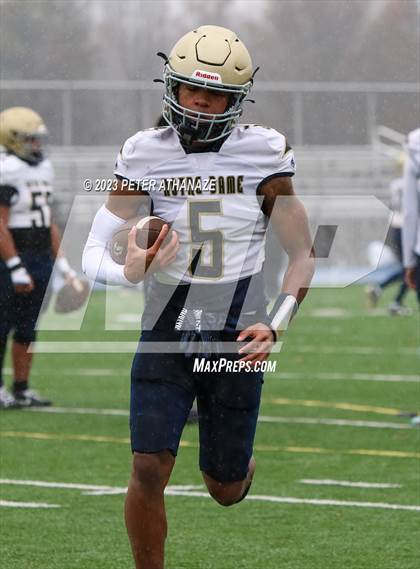 Thumbnail 1 in Notre Dame Catholic vs. Bloomfield (CIAC Class S Semifinal) photogallery.