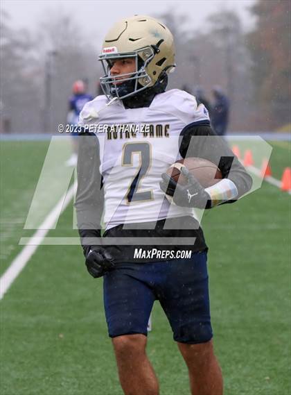 Thumbnail 3 in Notre Dame Catholic vs. Bloomfield (CIAC Class S Semifinal) photogallery.