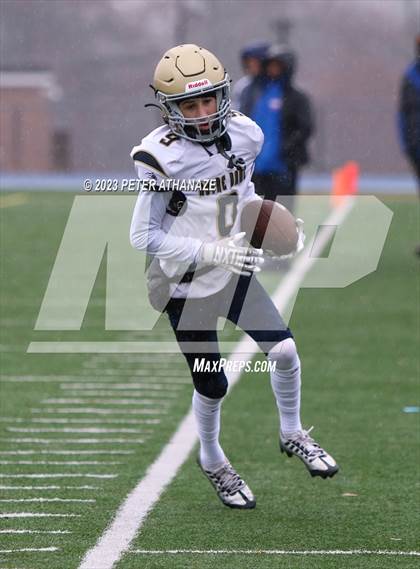 Thumbnail 1 in Notre Dame Catholic vs. Bloomfield (CIAC Class S Semifinal) photogallery.