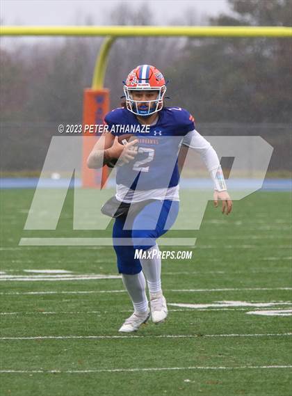 Thumbnail 2 in Notre Dame Catholic vs. Bloomfield (CIAC Class S Semifinal) photogallery.