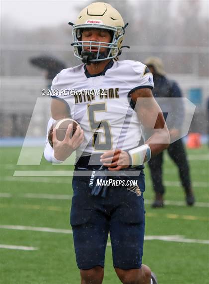 Thumbnail 2 in Notre Dame Catholic vs. Bloomfield (CIAC Class S Semifinal) photogallery.