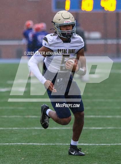 Thumbnail 2 in Notre Dame Catholic vs. Bloomfield (CIAC Class S Semifinal) photogallery.