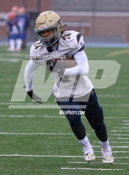 Thumbnail 3 in Notre Dame Catholic vs. Bloomfield (CIAC Class S Semifinal) photogallery.