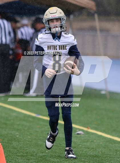 Thumbnail 2 in Notre Dame Catholic vs. Bloomfield (CIAC Class S Semifinal) photogallery.