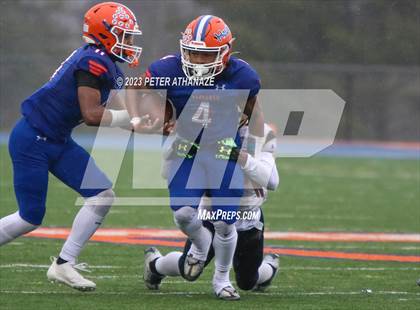 Thumbnail 3 in Notre Dame Catholic vs. Bloomfield (CIAC Class S Semifinal) photogallery.
