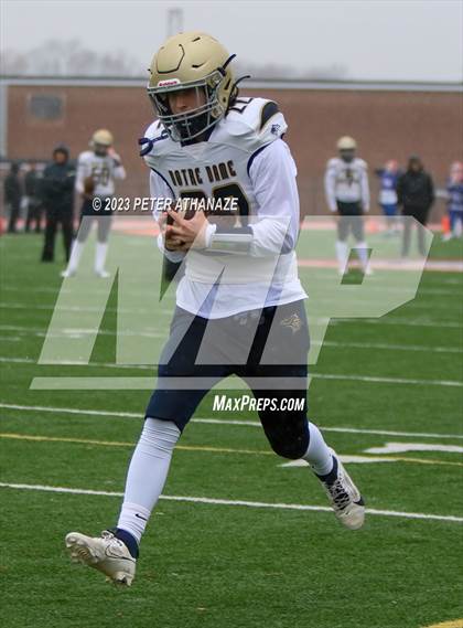Thumbnail 3 in Notre Dame Catholic vs. Bloomfield (CIAC Class S Semifinal) photogallery.