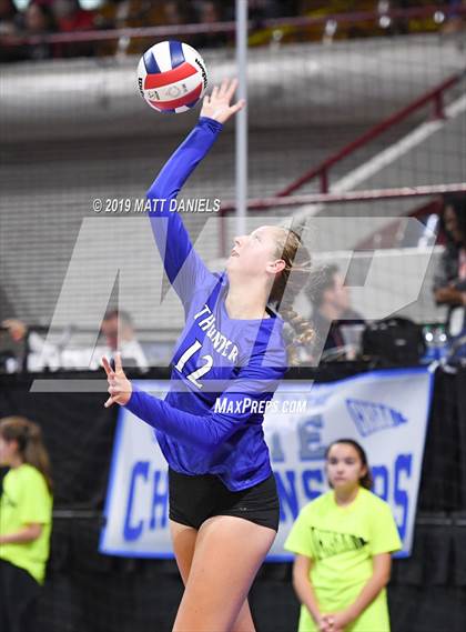 Thumbnail 3 in Denver Christian vs. Union Colony Prep (CHSAA 2A Playoff) photogallery.