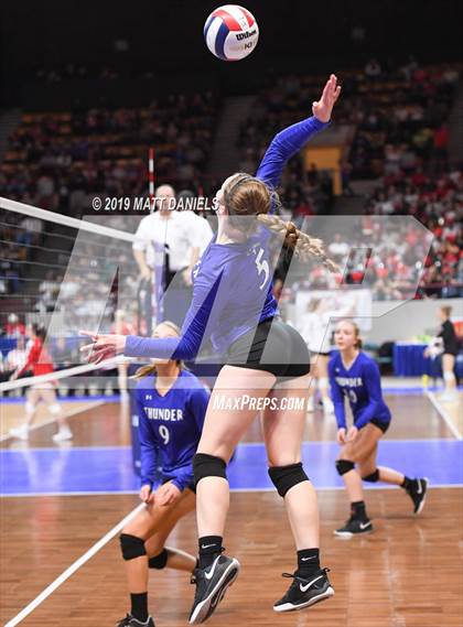 Thumbnail 3 in Denver Christian vs. Union Colony Prep (CHSAA 2A Playoff) photogallery.