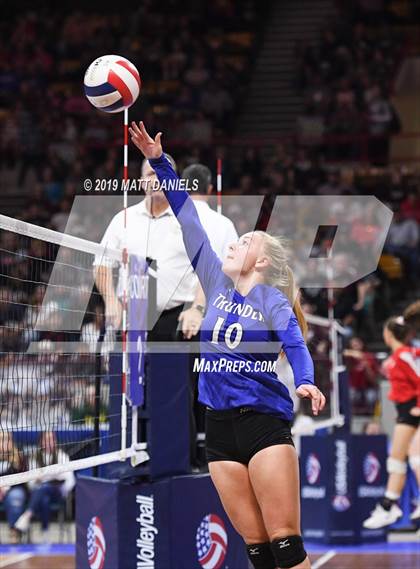 Thumbnail 2 in Denver Christian vs. Union Colony Prep (CHSAA 2A Playoff) photogallery.