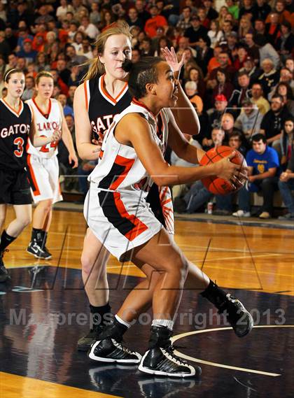 Thumbnail 2 in Port Allegany vs. Clarion Area (PIAA District IX A Final) photogallery.