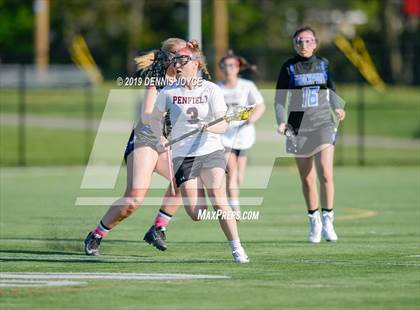 Thumbnail 3 in Penfield vs Brockport (Section 5 Class A First Round Playoff) photogallery.