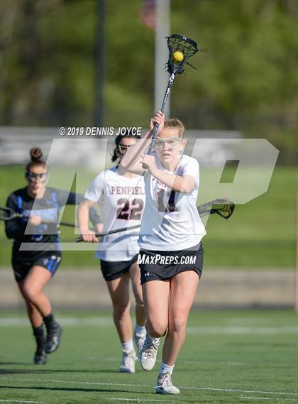 Thumbnail 1 in Penfield vs Brockport (Section 5 Class A First Round Playoff) photogallery.