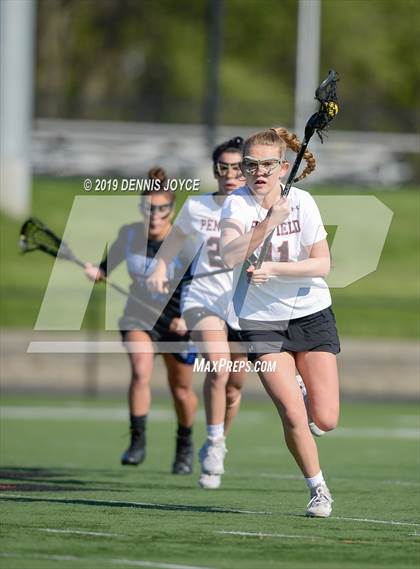 Thumbnail 3 in Penfield vs Brockport (Section 5 Class A First Round Playoff) photogallery.