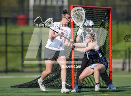 Thumbnail 3 in Penfield vs Brockport (Section 5 Class A First Round Playoff) photogallery.