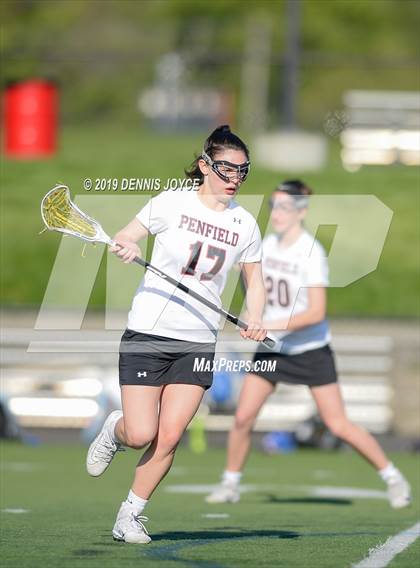 Thumbnail 2 in Penfield vs Brockport (Section 5 Class A First Round Playoff) photogallery.