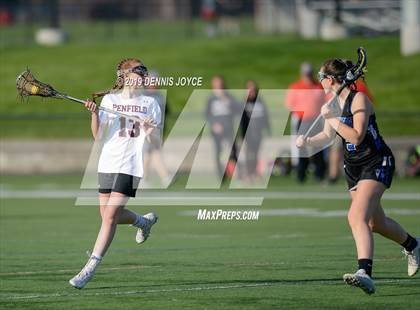 Thumbnail 2 in Penfield vs Brockport (Section 5 Class A First Round Playoff) photogallery.