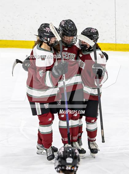Thumbnail 2 in Worcester Academy vs. Proctor Academy (Watkins Invitational) photogallery.