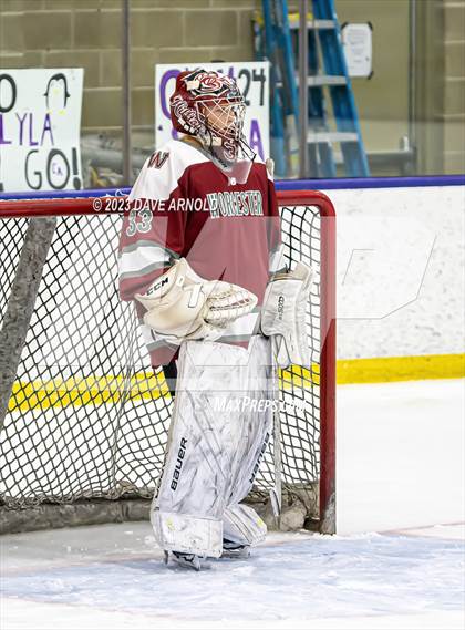 Thumbnail 1 in Worcester Academy vs. Proctor Academy (Watkins Invitational) photogallery.