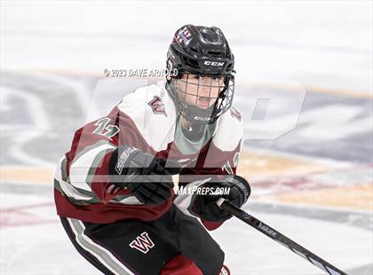 Thumbnail 2 in Worcester Academy vs. Proctor Academy (Watkins Invitational) photogallery.