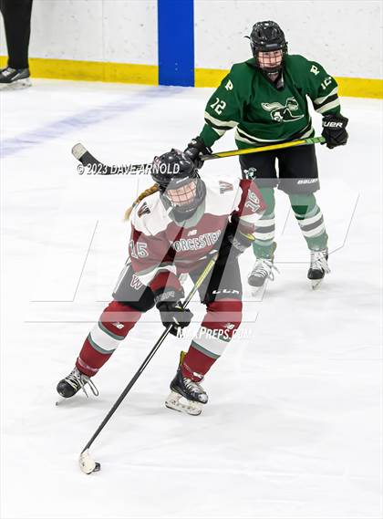 Thumbnail 3 in Worcester Academy vs. Proctor Academy (Watkins Invitational) photogallery.